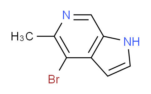 CAS No. 1257294-45-3, 4-Bromo-5-methyl-1H-pyrrolo[2,3-c]pyridine