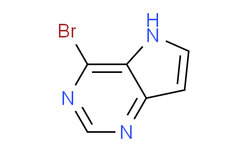CAS No. 916213-53-1, 4-Bromo-5H-pyrrolo[3,2-d]pyrimidine