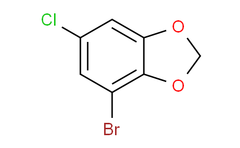 CAS No. 72736-56-2, 4-Bromo-6-chlorobenzo[d][1,3]dioxole