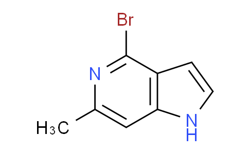 CAS No. 1257294-44-2, 4-Bromo-6-methyl-1H-pyrrolo[3,2-c]pyridine