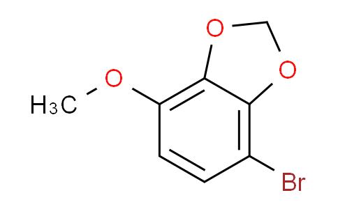 CAS No. 61535-22-6, 4-Bromo-7-methoxybenzo[d][1,3]dioxole
