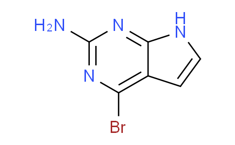 CAS No. 848694-32-6, 4-Bromo-7H-pyrrolo[2,3-d]pyrimidin-2-amine