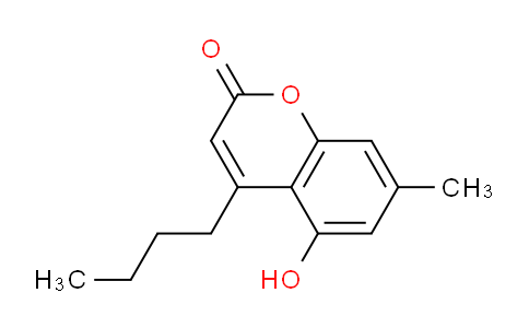 CAS No. 690680-03-6, 4-Butyl-5-hydroxy-7-methyl-2H-chromen-2-one