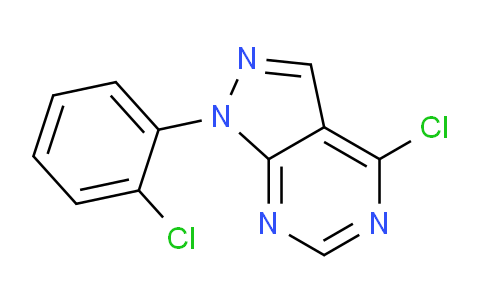 CAS No. 852313-98-5, 4-Chloro-1-(2-chlorophenyl)-1H-pyrazolo[3,4-d]pyrimidine