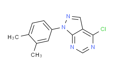 CAS No. 890590-43-9, 4-Chloro-1-(3,4-dimethylphenyl)-1H-pyrazolo[3,4-d]pyrimidine