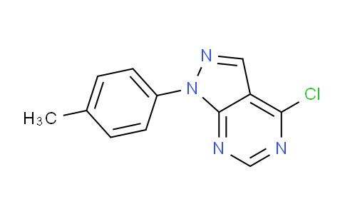 CAS No. 23000-47-7, 4-Chloro-1-(p-tolyl)-1H-pyrazolo[3,4-d]pyrimidine
