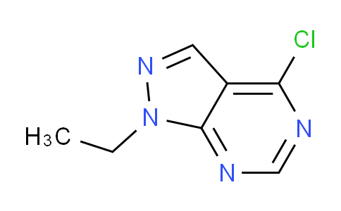 CAS No. 1248709-15-0, 4-Chloro-1-ethyl-1H-pyrazolo[3,4-d]pyrimidine