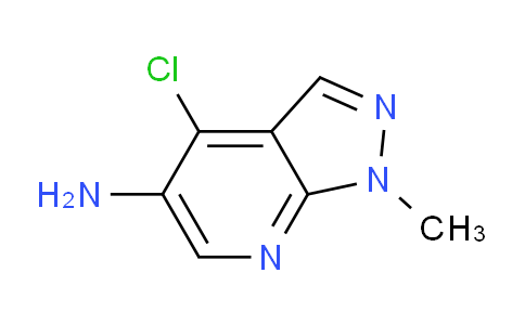CAS No. 1363405-82-6, 4-Chloro-1-methyl-1H-pyrazolo[3,4-b]pyridin-5-amine