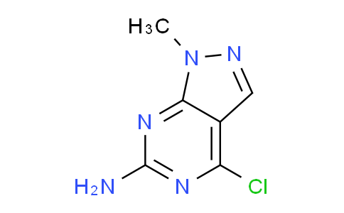 CAS No. 100644-66-4, 4-Chloro-1-methyl-1H-pyrazolo[3,4-d]pyrimidin-6-amine