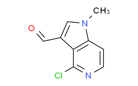 CAS No. 97989-41-8, 4-Chloro-1-methyl-1H-pyrrolo[3,2-c]pyridine-3-carbaldehyde