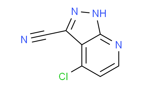 CAS No. 1936189-92-2, 4-Chloro-1H-pyrazolo[3,4-b]pyridine-3-carbonitrile