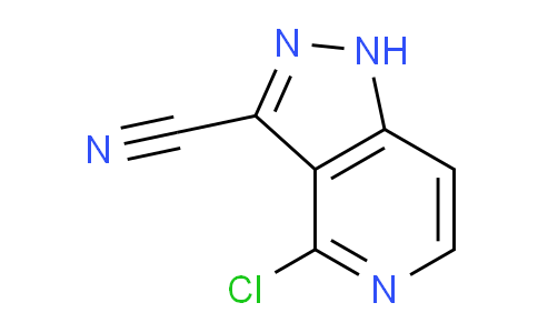 CAS No. 1934605-77-2, 4-Chloro-1H-pyrazolo[4,3-c]pyridine-3-carbonitrile