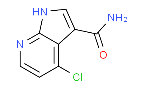 CAS No. 1784431-06-6, 4-Chloro-1H-pyrrolo[2,3-b]pyridine-3-carboxamide