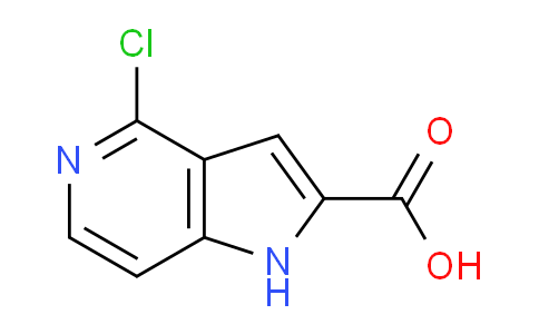 CAS No. 1246553-78-5, 4-Chloro-1H-pyrrolo[3,2-c]pyridine-2-carboxylic acid