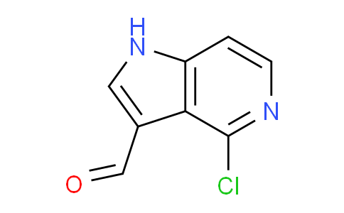 CAS No. 1190317-34-0, 4-Chloro-1H-pyrrolo[3,2-c]pyridine-3-carbaldehyde