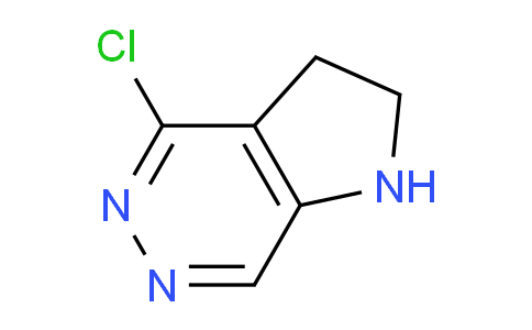 CAS No. 1354455-05-2, 4-Chloro-2,3-dihydro-1H-pyrrolo[2,3-d]pyridazine