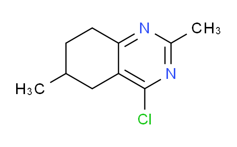 CAS No. 1256955-45-9, 4-Chloro-2,6-dimethyl-5,6,7,8-tetrahydroquinazoline