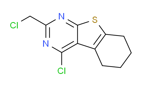 CAS No. 88203-17-2, 4-Chloro-2-(chloromethyl)-5,6,7,8-tetrahydrobenzo[4,5]thieno[2,3-d]pyrimidine