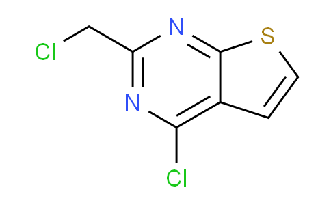 CAS No. 147006-04-0, 4-Chloro-2-(chloromethyl)thieno[2,3-d]pyrimidine