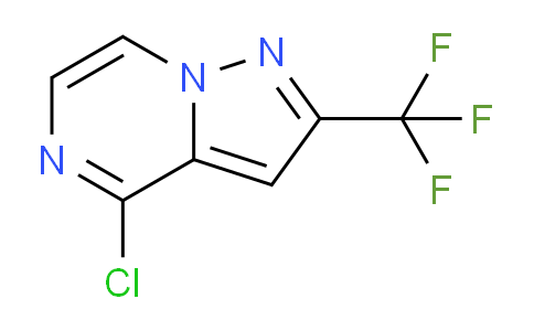CAS No. 877402-79-4, 4-Chloro-2-(trifluoromethyl)pyrazolo[1,5-a]pyrazine