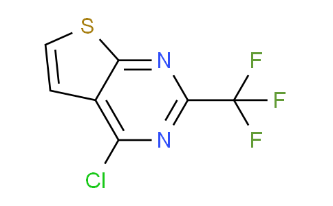 CAS No. 1374831-02-3, 4-Chloro-2-(trifluoromethyl)thieno[2,3-d]pyrimidine
