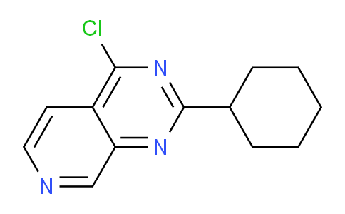 CAS No. 1437457-83-4, 4-Chloro-2-cyclohexylpyrido[3,4-d]pyrimidine