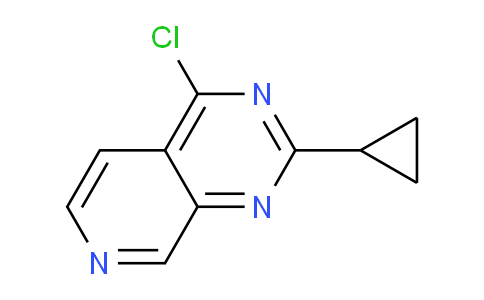 CAS No. 1437485-88-5, 4-Chloro-2-cyclopropylpyrido[3,4-d]pyrimidine