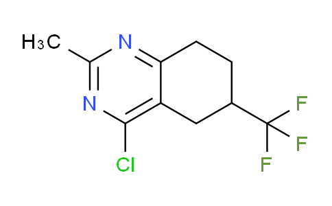 CAS No. 1956325-86-2, 4-Chloro-2-methyl-6-(trifluoromethyl)-5,6,7,8-tetrahydroquinazoline