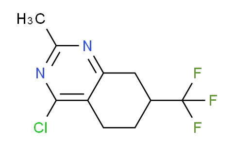 CAS No. 1956330-89-4, 4-Chloro-2-methyl-7-(trifluoromethyl)-5,6,7,8-tetrahydroquinazoline