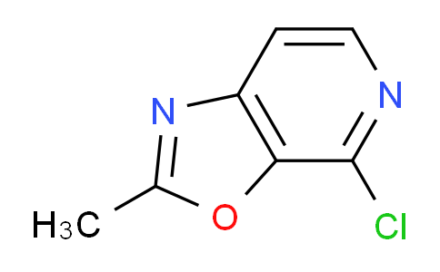 CAS No. 1354831-15-4, 4-Chloro-2-methyloxazolo[5,4-c]pyridine