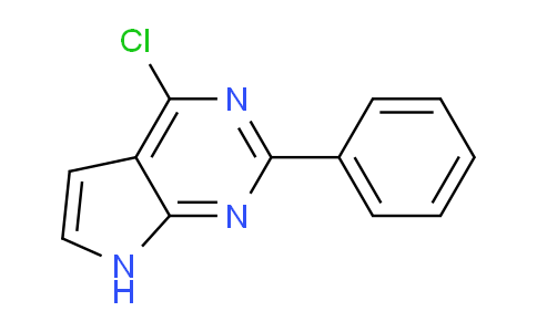 CAS No. 91331-36-1, 4-Chloro-2-phenyl-7H-pyrrolo[2,3-d]pyrimidine