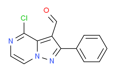 CAS No. 1707668-15-2, 4-Chloro-2-phenylpyrazolo[1,5-a]pyrazine-3-carbaldehyde