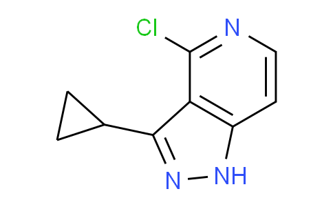 CAS No. 1246350-02-6, 4-Chloro-3-cyclopropyl-1H-pyrazolo[4,3-c]pyridine