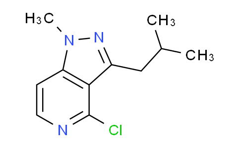 CAS No. 1207175-16-3, 4-chloro-3-isobutyl-1-methyl-1H-pyrazolo[4,3-c]pyridine