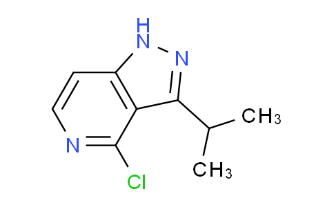 CAS No. 1242249-45-1, 4-Chloro-3-isopropyl-1H-pyrazolo[4,3-c]pyridine