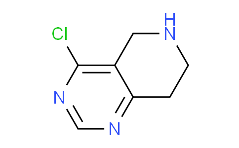 CAS No. 944902-64-1, 4-Chloro-5,6,7,8-tetrahydropyrido[4,3-d]pyrimidine