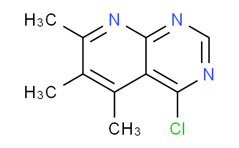 CAS No. 1551064-60-8, 4-Chloro-5,6,7-trimethylpyrido[2,3-d]pyrimidine