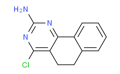 CAS No. 1027332-62-2, 4-Chloro-5,6-dihydrobenzo[h]quinazolin-2-amine