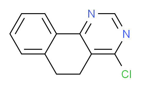 CAS No. 57711-36-1, 4-Chloro-5,6-dihydrobenzo[h]quinazoline