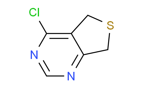 CAS No. 53826-89-4, 4-Chloro-5,7-dihydrothieno[3,4-d]pyrimidine