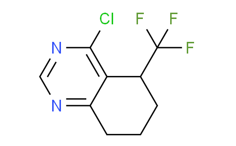 CAS No. 1256955-50-6, 4-Chloro-5-(trifluoromethyl)-5,6,7,8-tetrahydroquinazoline