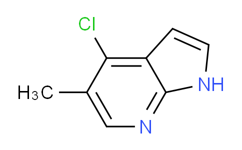 CAS No. 1020056-56-7, 4-Chloro-5-methyl-1H-pyrrolo[2,3-b]pyridine