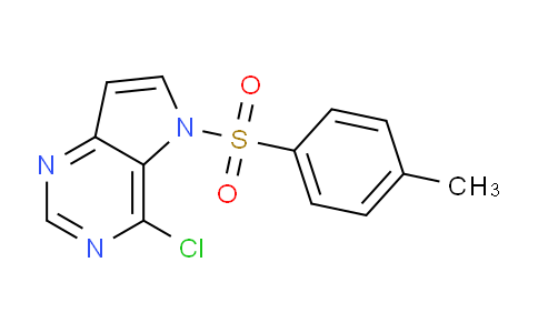 CAS No. 1311275-32-7, 4-Chloro-5-tosyl-5H-pyrrolo[3,2-d]pyrimidine