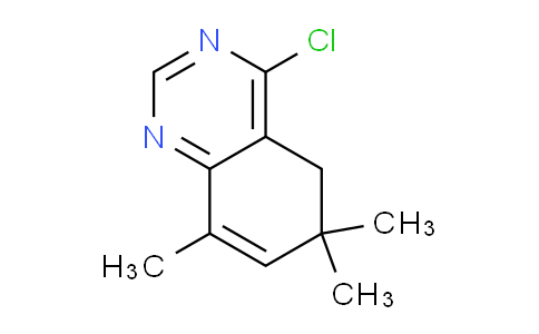 CAS No. 1256784-31-2, 4-Chloro-6,6,8-trimethyl-5,6-dihydroquinazoline