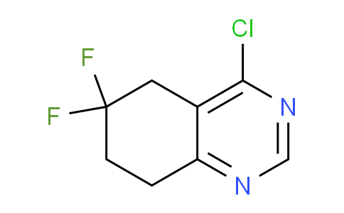 CAS No. 1256955-43-7, 4-Chloro-6,6-difluoro-5,6,7,8-tetrahydroquinazoline