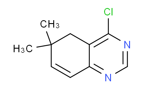 CAS No. 1256955-56-2, 4-Chloro-6,6-dimethyl-5,6-dihydroquinazoline