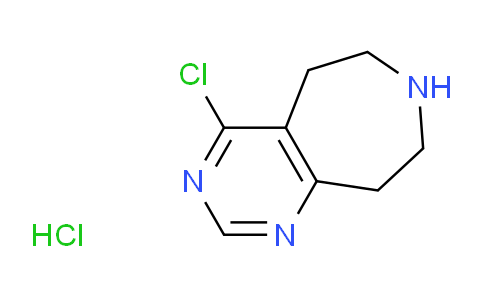 CAS No. 1057338-58-5, 4-Chloro-6,7,8,9-tetrahydro-5H-pyrimido[5,4-d]azepine hydrochloride