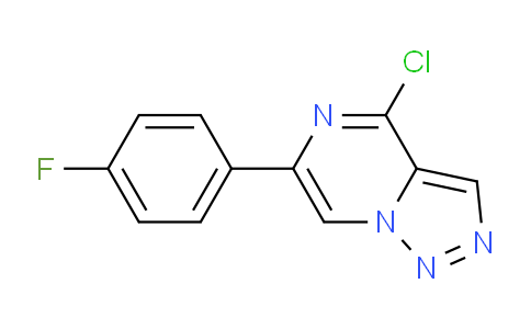 CAS No. 1708428-31-2, 4-Chloro-6-(4-fluorophenyl)-[1,2,3]triazolo[1,5-a]pyrazine