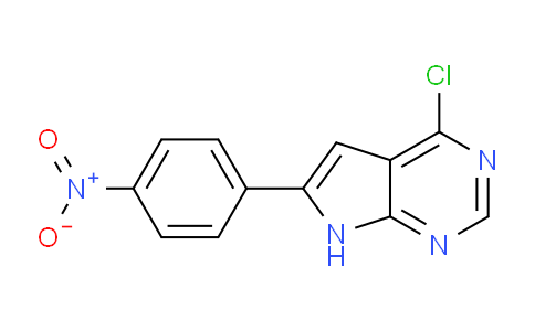 CAS No. 187724-90-9, 4-Chloro-6-(4-nitrophenyl)-7H-pyrrolo[2,3-d]pyrimidine