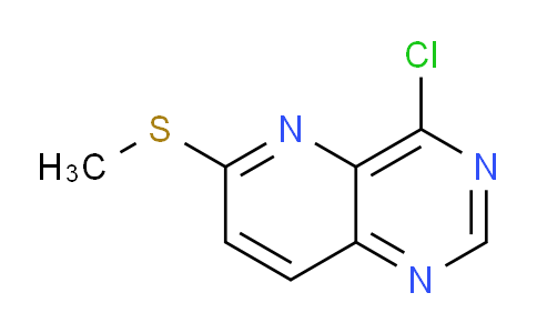 CAS No. 1824100-46-0, 4-Chloro-6-(methylthio)pyrido[3,2-d]pyrimidine